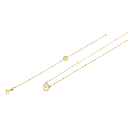 14K Tree of Life Bracelet