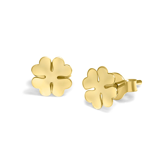 14K Gold Lucky Charm Earrings