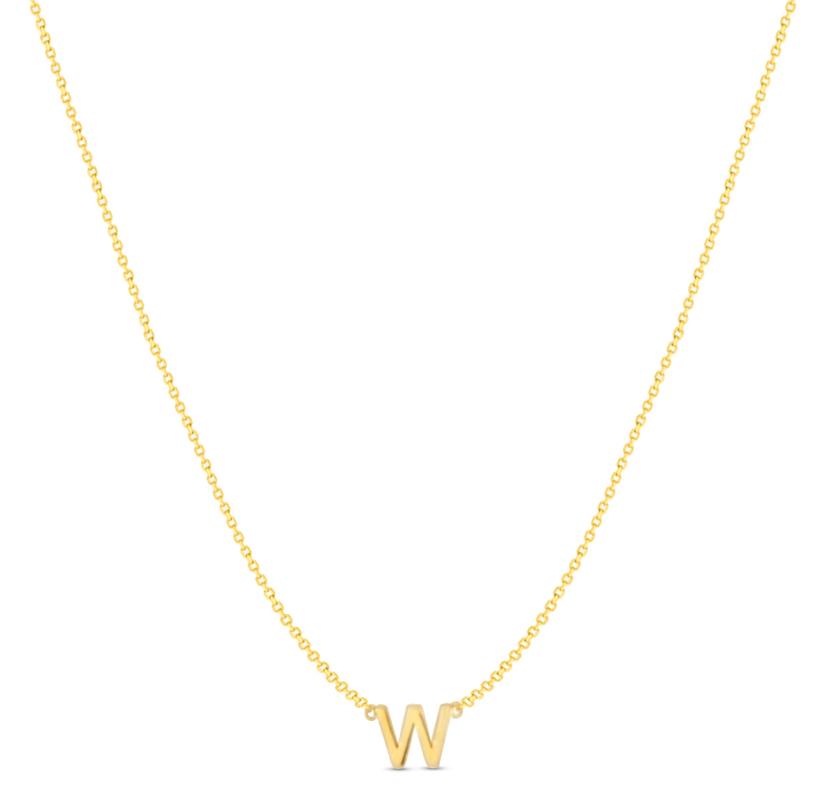 14Karat Gold Mini Initial Necklaces